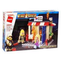 Конструктор Qman Пожежна станція (2804