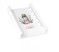 Пеленальний матрац "Дикий захід: Єдиноріг" "50х70" (білий)