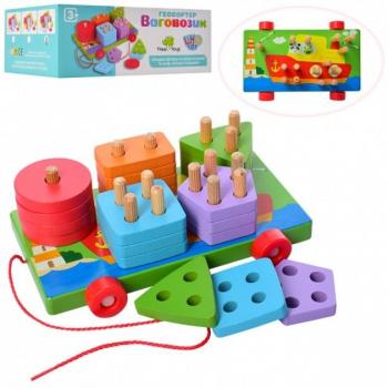 Дерев'яна іграшка Геометрика MD1262