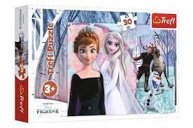 Пазл "Холодне серце-2. Відважні сестри" 30 ел., Trefl, 18275