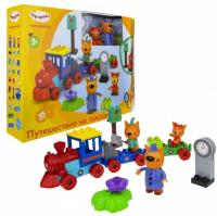 Ігровий набір-конструктор Три кота Мандрівка поїздом T19757