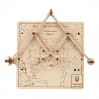 Дерев'яний механічний 3D конструктор Ukrainian Gears Визволення Зміїного (70186)