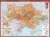 Україна. Господарство. Навчальна карта (на картоні)
