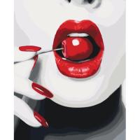 Картина по номерам - Солодка вишенька (КНО2671) 40*50