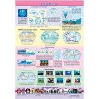 СВІТОВИЙ ОКЕАН. НАВЧАЛЬНИЙ ПЛАКАТ З ГЕОГРАФІЇ