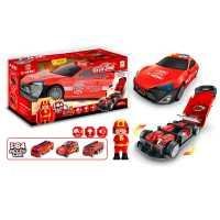 Набір з транспортом 660-A206 поліція, машина-гараж