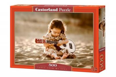 Пазл Castorland "500" "Дівчинка з гітарою" (В-52288)