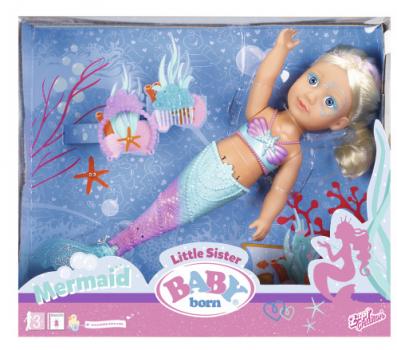 Бебі Борн - Інтерактивна лялька Сестричка русалочка 824344