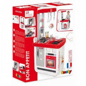 Інтерактивна кухня Smoby Bon Appetit Red звукова 310800