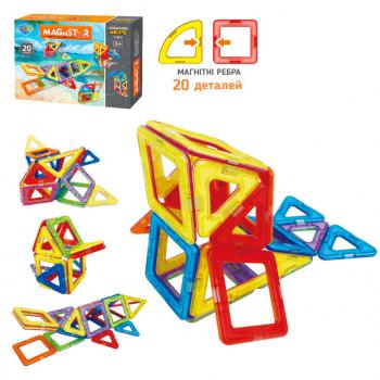 Магнітний конструктор LT2005 20 деталей