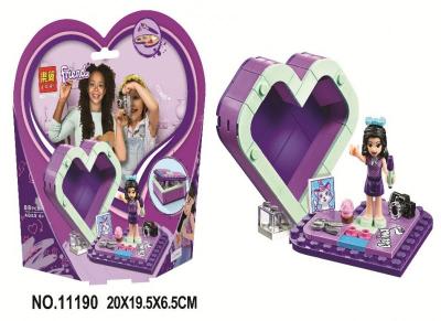 Конструктор Friends "Шкатулка-сердечко Эммы" 88 деталей 11190