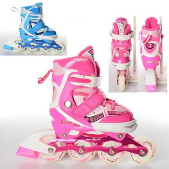 Ролики Profi A12102-S сині