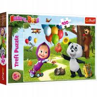 Пазли 100 ел Маша з друзями/ Маша та Ведмідь /Trefl 16370