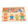 Дерев'яні пазли Tree Toys Сім'я ведмедиків (MD 2393) 
