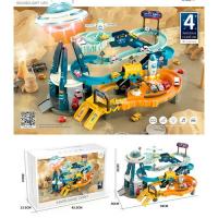 Гараж Т905А космодром машинка 4 штуки космічний корабель 3 штуки