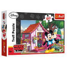 Пазл "Міккі і Мінні в саду", 60 елементів (17285)