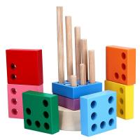 Дерев'яна пірамідка Вундеркінд Komarovtoys A324