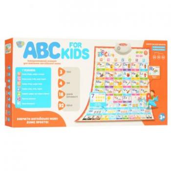 Інтерактивний плакат для вивчення англійської мови, LimoToy, 7031 ENG