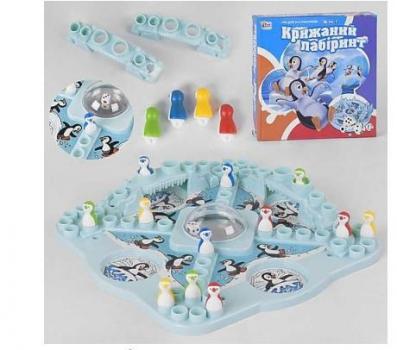 Fun Game Дитяча настільна гра "Крижаний лабіринт" укр (UKB-B0002)