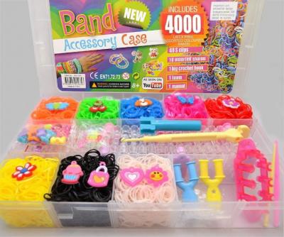 Набір резинок для плетіння браслетів 4000 + 2 великих верстата