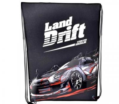 Сумка для взуття Class Extreme speed 46 х 33 см Чорна з червоним (8591662223804)