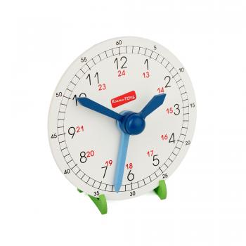 Годинник учнівський дерев'яни (макет) 18х18 см. А375