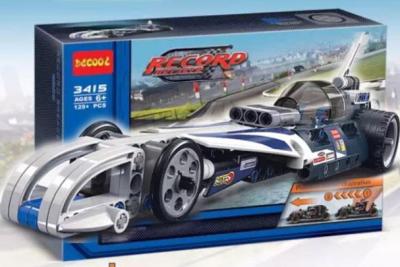 Конструктор Decool 3415 "Рекордсмен" 125 деталей.