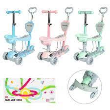 Самокат дитячий триколісний Galaktika GS-0078