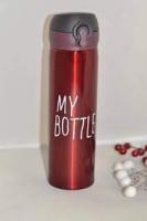 Термокружка Elit El 600 - 17 My Пляшка 400 мл Червоний