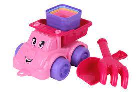 Набір для гри з піском "Самоскид і формочки" асортимент ТехноК (7051)