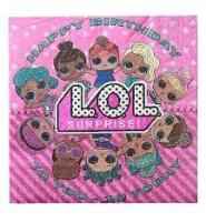 Салфетки ЛОЛ 20шт/уп