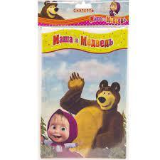 Скатертина святкова "Маша та ведмідь"