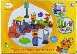 Ігровий набір-конструктор Три кота T19757, 35 елементів