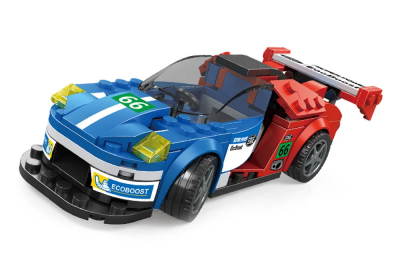 Конструктор Спортивний міні-автомобіль Supercar Ford 165 деталей Wange 2877