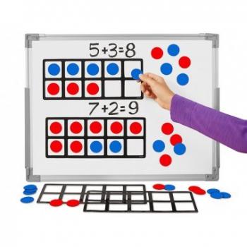 Набір для рахунку і сортування Магнітні рамки і гуртки (44 шт) від Lakeshore