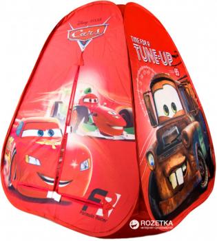 Дитячий намет Disney Тачки в коробці KI-3307-П