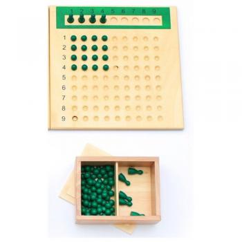 Рахункова дошка Монтессорі. Ділення