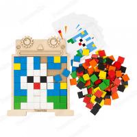 Піксельна мозаїка «Робот»