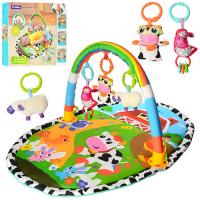 Килимок для немовляти 27297 дуга, підвіски 3 шт., кор., 48,5-40,5-8 см.