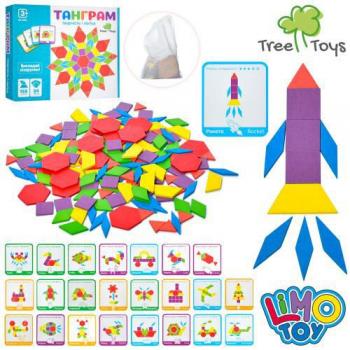 Дерев'яна іграшка "Танграм" Limo Toys MD 2239