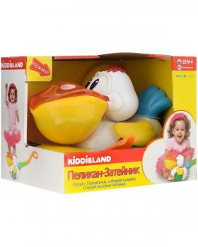 Іграшка-каталка - Пелікан-витівник (світло, озвуч. укр. мовою)							