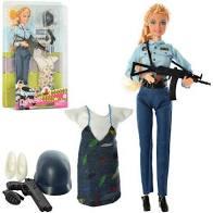 Лялька Defa Поліцейський з нарядом (8388-BF)