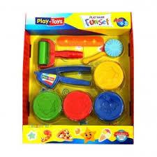 Набір для леплення «Funset» з інструментами Play Toys (6785)