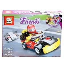 Конструктор SY1188D FRN, гоночна машинка