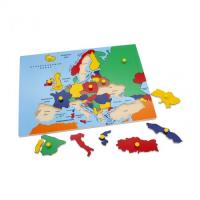Рамкавкладиші Карта Європи 5013 Lam Toys 32 деталі 41.00х30.00х0.90 (5013)