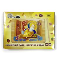 Магнітний пазл «Курочка ряба» Puz-14473
