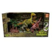 Набір динозаврів з рухливим кінцівками 3шт, 3302-15 /3302-14