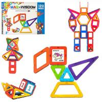 Конструктор магнітний KB04118 (120 деталей)