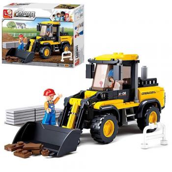 Конструктор Sluban Місто Бульдозер + фігурки 212 деталей (M38-B0538)