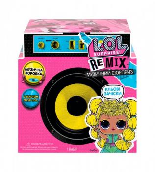 Ігровий набір L.O.L SURPRISE! W1 серії Remix Hairflip "- Музичний сюрприз"
